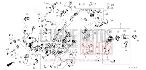WIRE HARNESS/FOB KEY ADV350AR de 2024